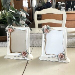 Florence ceramics Patent Pending matching picture frames